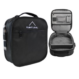 Bolsa para auriculares piloto de nivel de vuelo, bolsa para auriculares de aviación