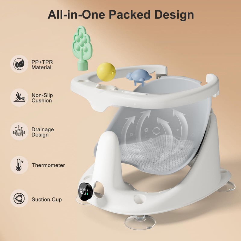 Baby Bath Seat for Babies 6 Months & Up -