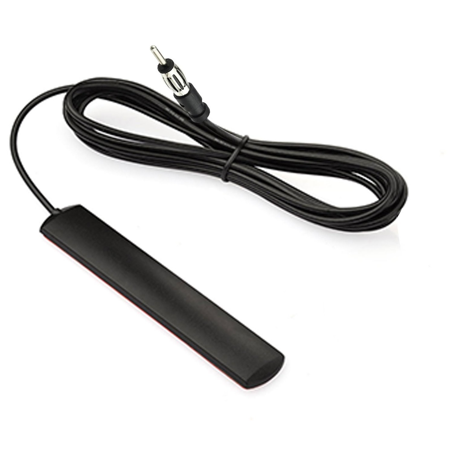 SZSAUTO Universal Car Stereo AM FM Radio Antenna, Adhesive Mount Hidden ...