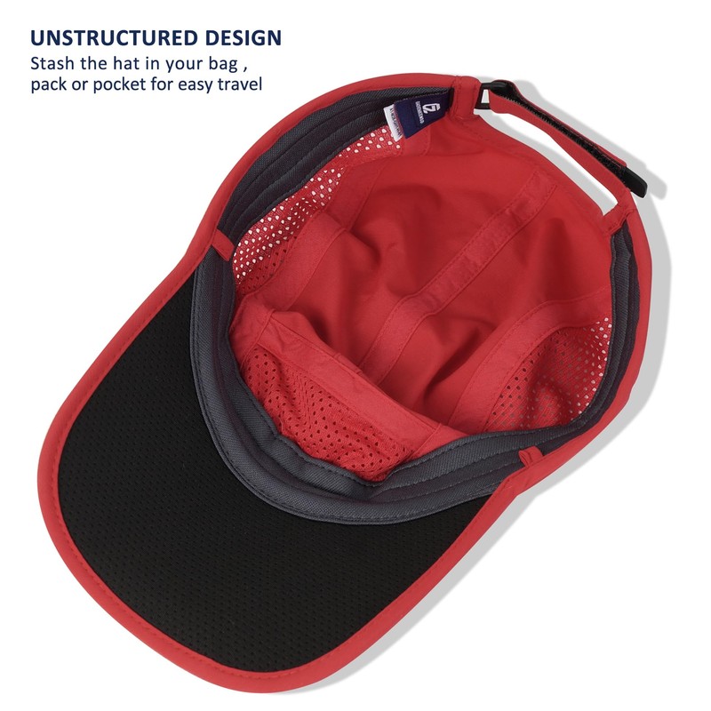 GADIEMKENSD Folding Outdoor Hat UPF 50+ Sun Protection Mesh Sports
