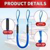 NIUTRIP 4FT Bungee Dock Line with Foam Floats Stretchable Boat