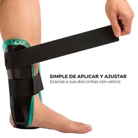 Tobillera Férula con Aire y Gel [Talla Universal] | Estabilizador de Tobillo Terapia en Frío