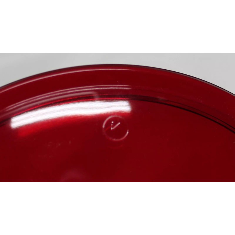 Kopp Railroad Traffic Red Signal Light Lens - 5-1/2" Dia