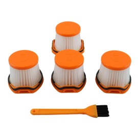 YFANTPA 4 Pack Vacuum Filter XFFWV360 Replacement for Shark Wandvac System WS620 WS630 WS632 WS642 WS632BLBRN WS632GDBRN WS632GNBRN WS632PKBRN WS632RGBRN