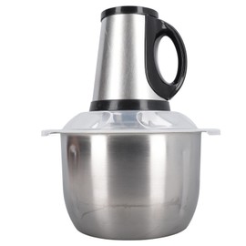 Stainless Steel Food Processor 5L High Capacity Electric Chopper for Meat and Vegetables with 5 Blades High Capacity Kitchen Appliance for Fast Efficient Meal Prep