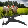 Livestock Ear Tag Applicator Alloy Steel Automatic Rebound Hydraulic Ear