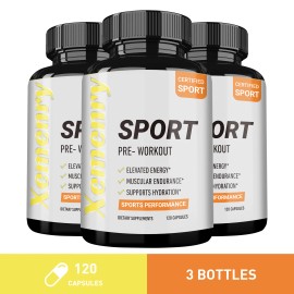 xemenry Sport Pre-Workout -Beta-Alanine, - Three bottle-Best choice