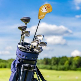 Golf Driver Head Covers - Long and Thick Golf Iron Covers Set of 9 - Iron Covers for Golf Clubs, Golf Club Covers for Irons Gift for Friends Family Colleagues