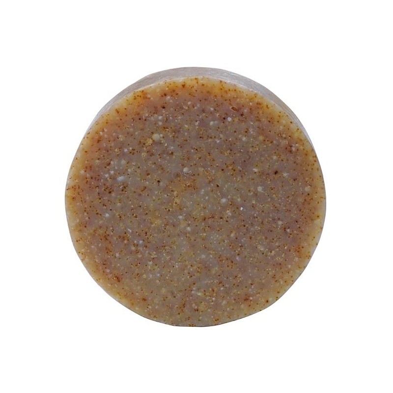 Scrub soap for elbows, knees, heels, soles