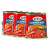 Grace Corned Beef Reduced Sodium 12 oz (3 Pack)