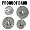 8 PCS Cooker Hat Set,High Cooking Performance Stove Lids,1 Large