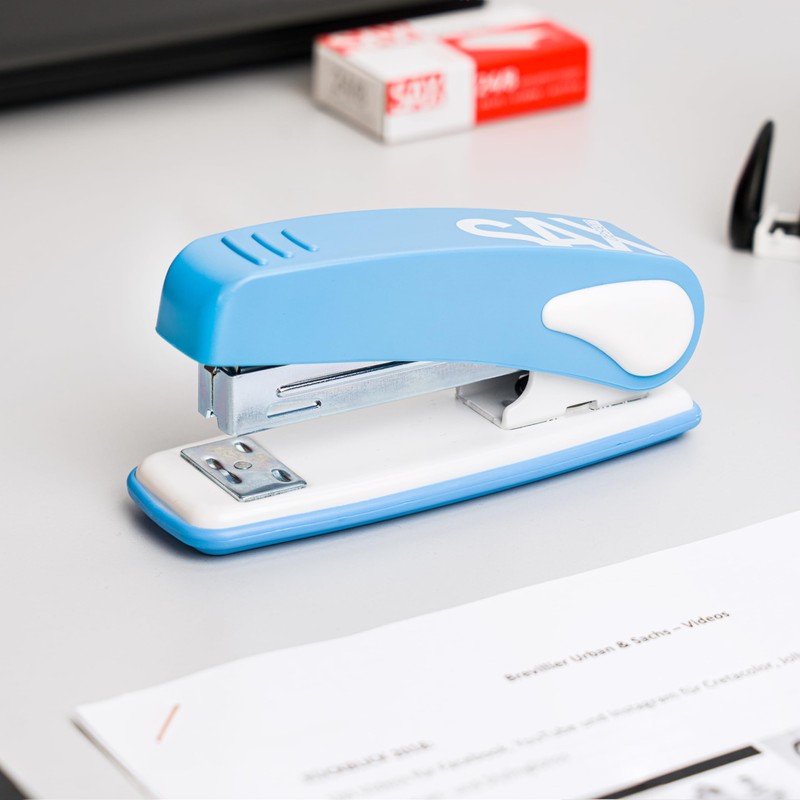 SAX Design Hefter 239, Bürohefter hellblau, 25 Blatt, Sax