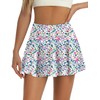 LouKeith Womens Tennis Skirt High Waisted Pleated Golf Skirts Mini