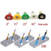 YOKING Turbo Nozzle Pressure Washer Accessories 360° Rotating Spray, 5000