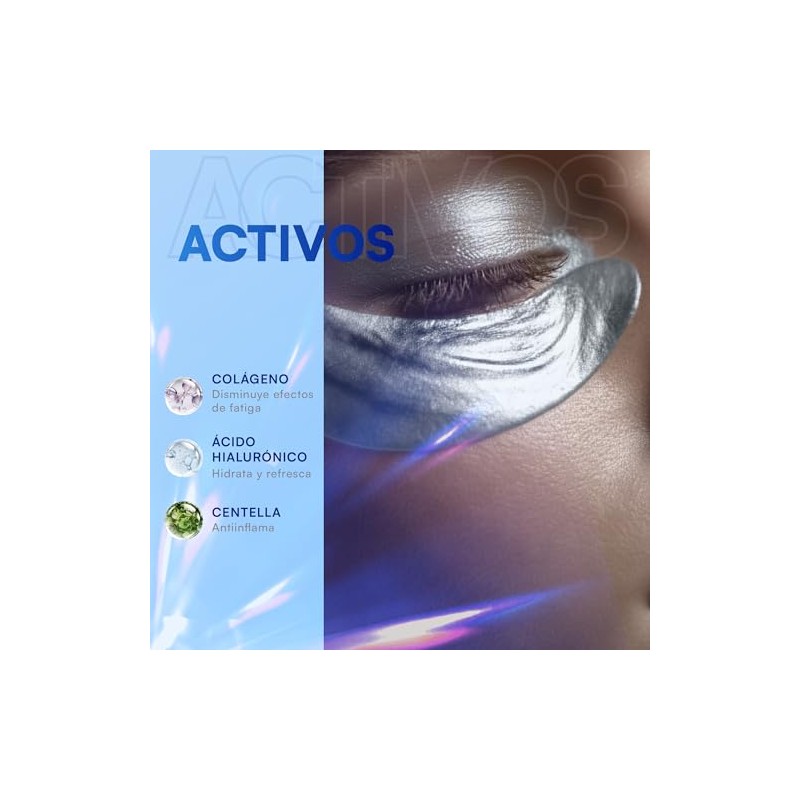 Parches (Eye patches) para contorno de ojos anti-ojeras y mirada