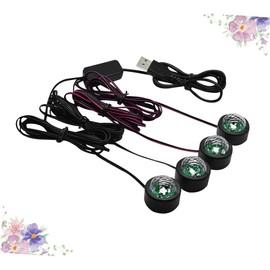 ULTECHNOVO USB Car Ambient Led Light Voice Control Color Changing Night Lamp for Cars for for Decoration and Atmosphere Enhancement
