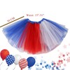 4th of July Star Tutu for Girls Red White Blue