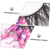Mikinona 2 Pairs Long False Lashes Fluorescence Eyelash Extensions Glittery
