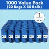 GORILLA SUPPLY 1000 Dog Poop Waste Bags with Dispenser and