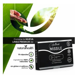 Natural Health Missile 10 Cápsulas Suplemento Alimenticio
