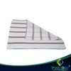 Towelogy® 5 Pack Cotton Dish Cloths Waffle Weave White Super
