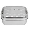Single Layer Lunch Box Food Bento Container Stainless Steel 304