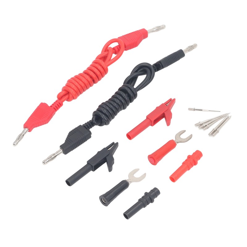 Banana Plug Silicone Test Leads Kit 2000V 20A 18AWG 4mm