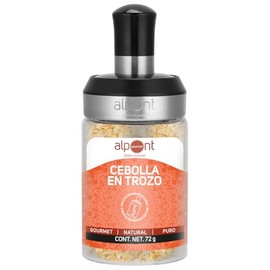 Alpont Gourmet Cebolla Trozo Deshidratado Condimento Natural Cocina Casera Adobos
