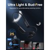 Ximyuc Bone Conduction Headphones, Wireless Bluetooth Lightweight Open Earbuds with