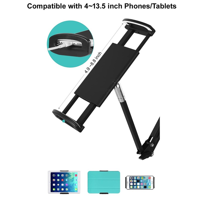 OHITEC Heavy Duty Phone/Tablet Metal Holder Universal Mobile Cell Smartphone