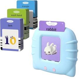 Kids Toddler Talking Flash Cards with 510 English Sight Words, Learning Montessori Toys, Speech Therapy Toys, Learning Educational Toys, Birthday Gifts for Age 3+ Year Old Boys and Girls