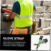 iplusmile 2pcs Firefighter Glove Holder Strap Durable Glove Fixing Accessory