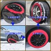 KE70 Non-Metallic Tire Chain, Light Vehicles, Snow Chain, Easy Installation,