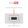 UltraPro 24hr Digital Bar Outlet Plug Timer, 1-Polarized, 2 Programmable