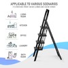 KOLLMAX 2 3 4 Step Ladder Step Stool Ergonomic Folding