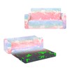 alldomess Kids Couch Extra Large,Glow in The Dark 2-in-1 Folding