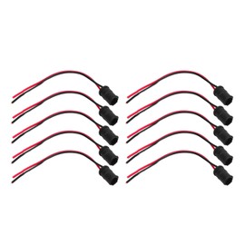 10 Pcs T10 W5W LED Socket Holder Light Bulb Extension Socket Lamp Bulb Holder for Car Motorcycle