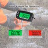 HonorMeet Digital Tachometer for Small Engines, Green and Red Backlight,