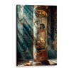 CUADRO DECORATIVO PILAR PARED EGIPCIA CON JEROGRÍFICOS (40X27CM)
