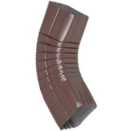 AMERIMAX Home Products 4526519 3x4 Aluminum B Elbow, Brown