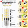 ALIDE E14 Base 220V LED Candelabra Light Bulb 40W Equivalent,E14