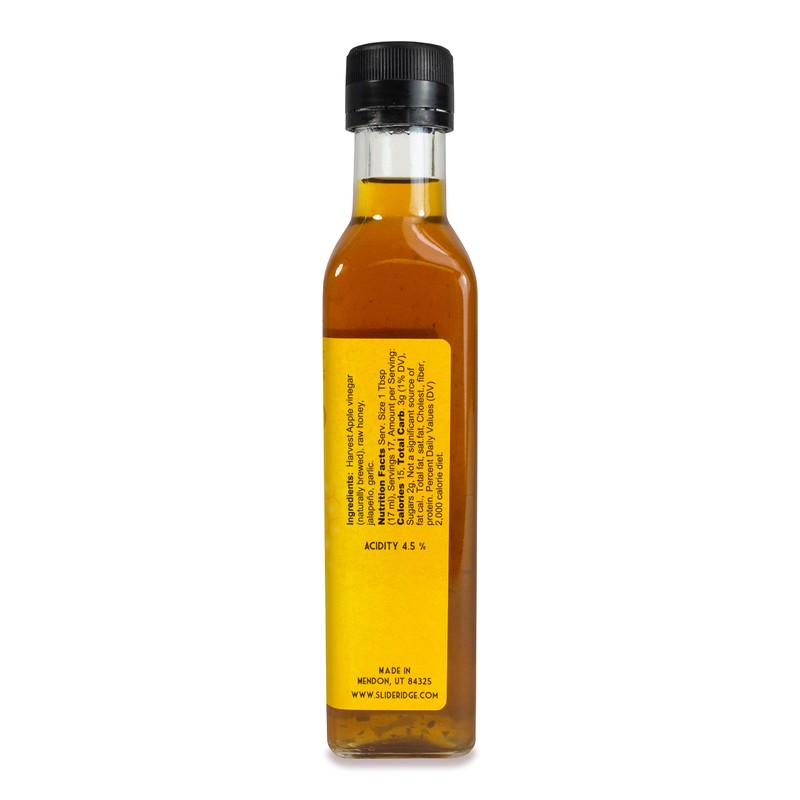 Slide Ridge Jalapeno Honey Wine Vinegar 8.5 fl oz -