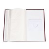 Arpan 6x4 Plain Photo Album with 300 Pockets Burgundy