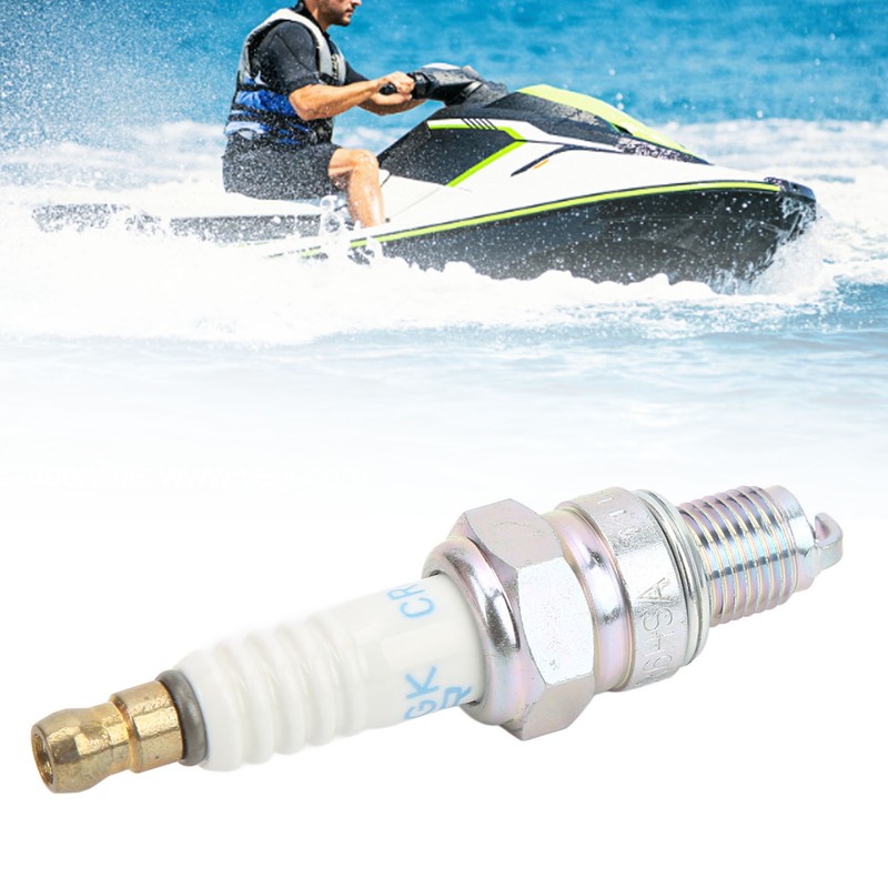 Outboard Engine Spark Plug Aluminium Alloy High Melting Point Boat