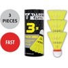 Talbot-Torro Tech 350, Nylon Shuttlecocks, Tube of 3 pcs.