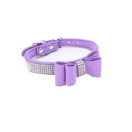 ETOPARS Rhinestone Dog Collar, Cute Dazzling Dog Rhinestone Collar, Crystal Diamond Pet Dog Cat Collar, Pet Collars with Rhinestones, Dog Collar Harness for Small & Medium Dogs