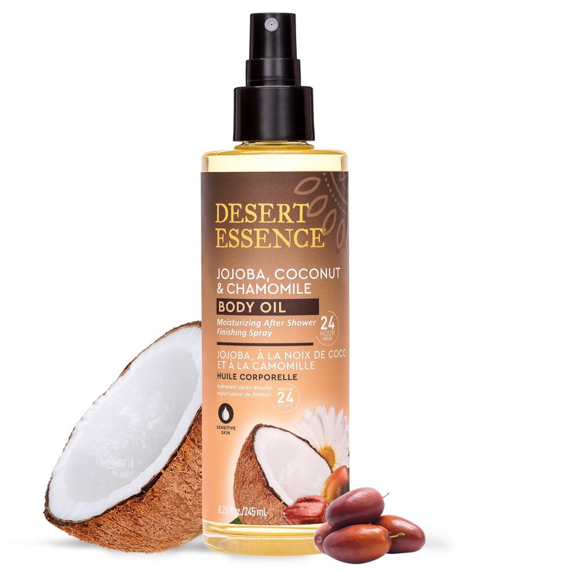 Desert Essence Body Oil Spray – 8.28 fl oz |