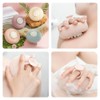 2-in-1 Sunflower Bath Ball Super Soft Sunflower Suction Cup Bath