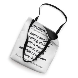 Funny Garment Maker Tote Bag