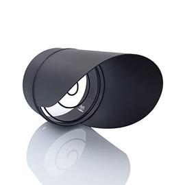 TYGERIX Chimney Attachment Black Glazed 1000 °C Diameter 80 mm for Fireplace and Stove Pipes Protection Against Rain and Frost